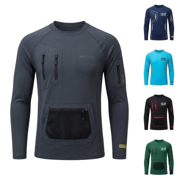 Custom Rash Guards with UPF 50+ Protection